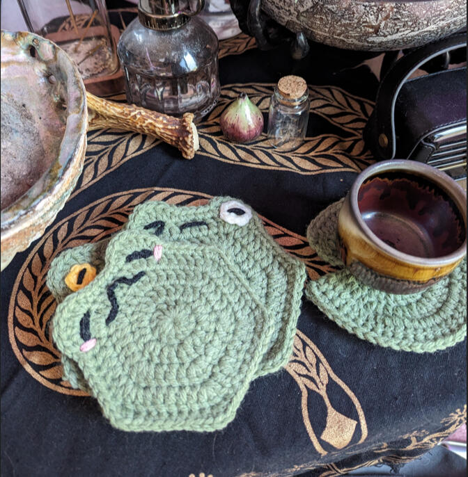 Frog Coasters